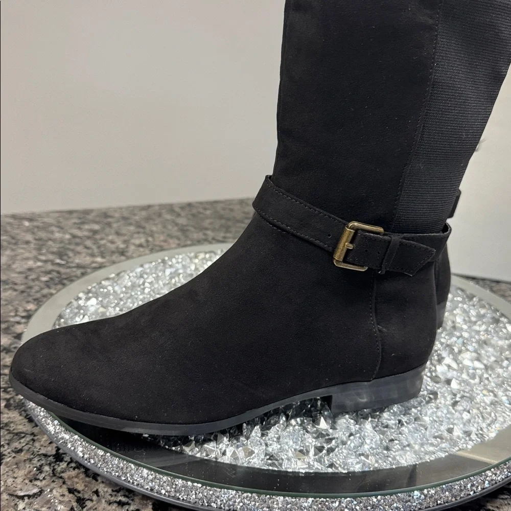 Style & Co. Kimball Black riding Boots NEW 7.5